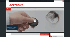 Desktop Screenshot of dextrous-lock.com